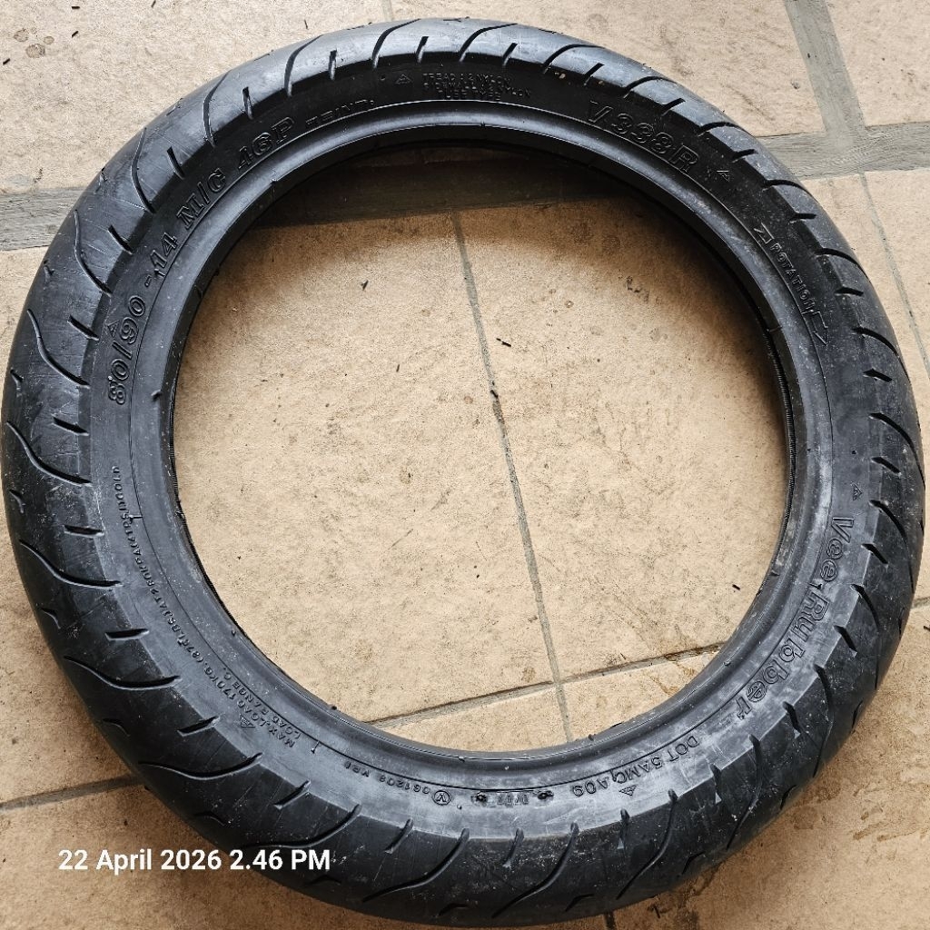 Ban luar 80/90-14 Vee Rubber V338R.VEE