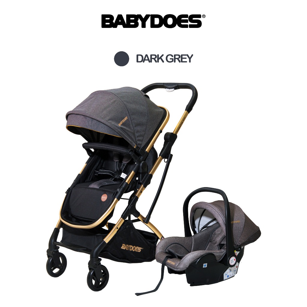 Stroller Dua Arah Babydoes Pronto R+ Plus, Pronto RTS + Carseat