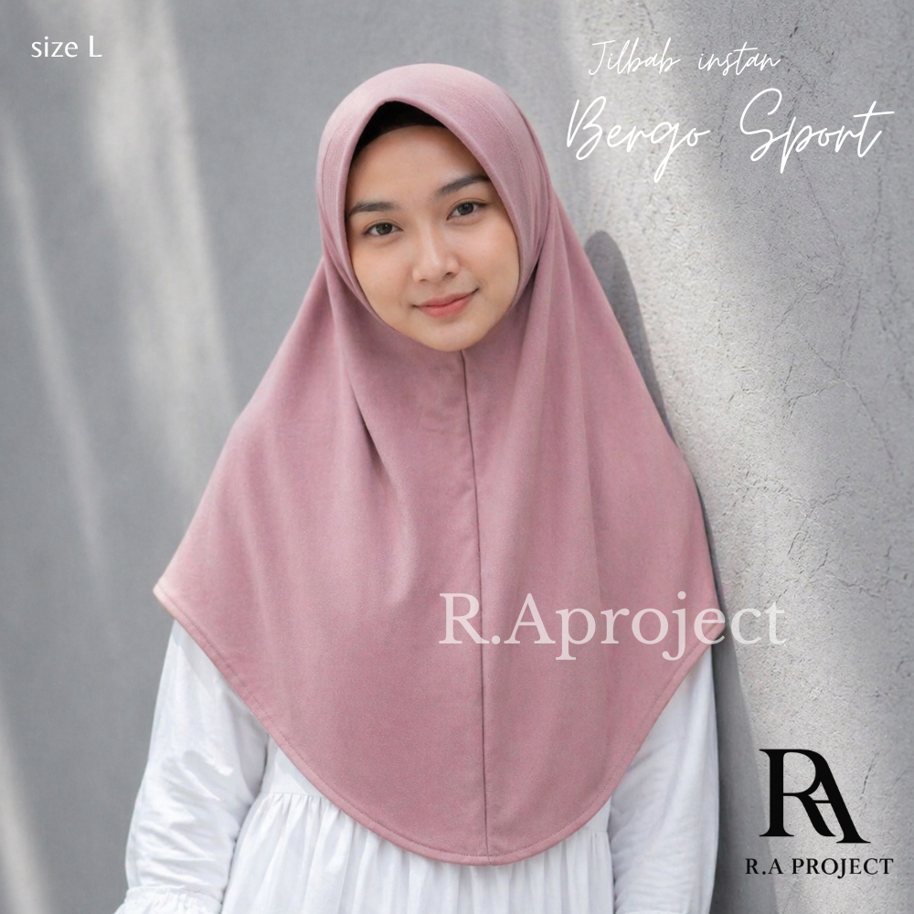 JILBAB BERGO HAMIDAH SIZE L jersJILBAB BERGO HAMIDAH SIZE L jersey premium/jilbab instan ped jersey 