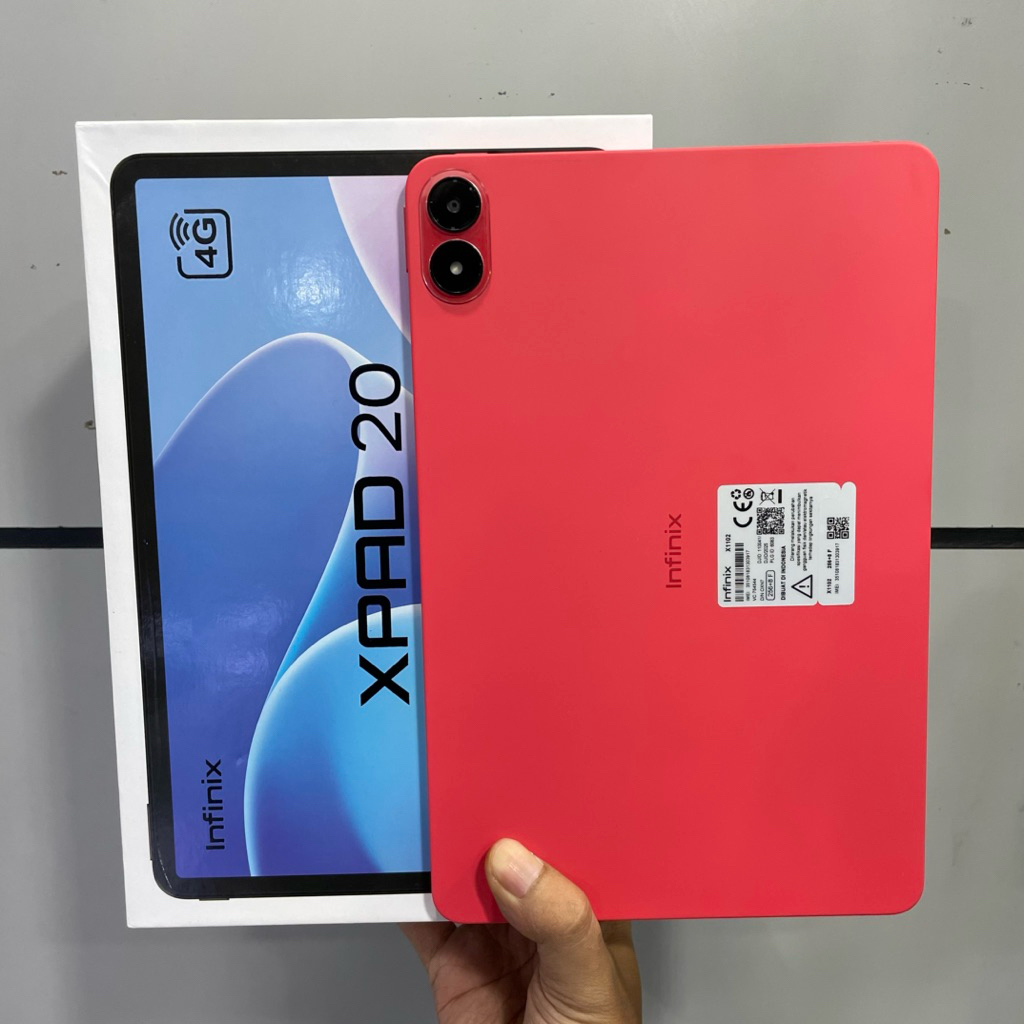 infinix xpad 20 4G 8/256gb second bekas mulus fullset original resmi