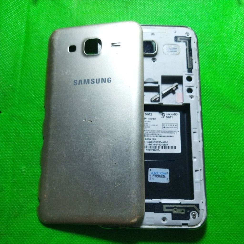 Lcd Samsung J5007 GOLD fullset Original copotan tested