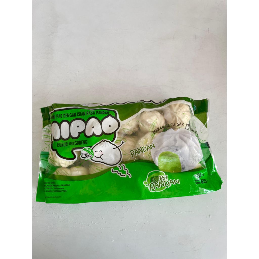DOUBLEDFF - Mipao Strawberry, Coklat, Pandan 510gr