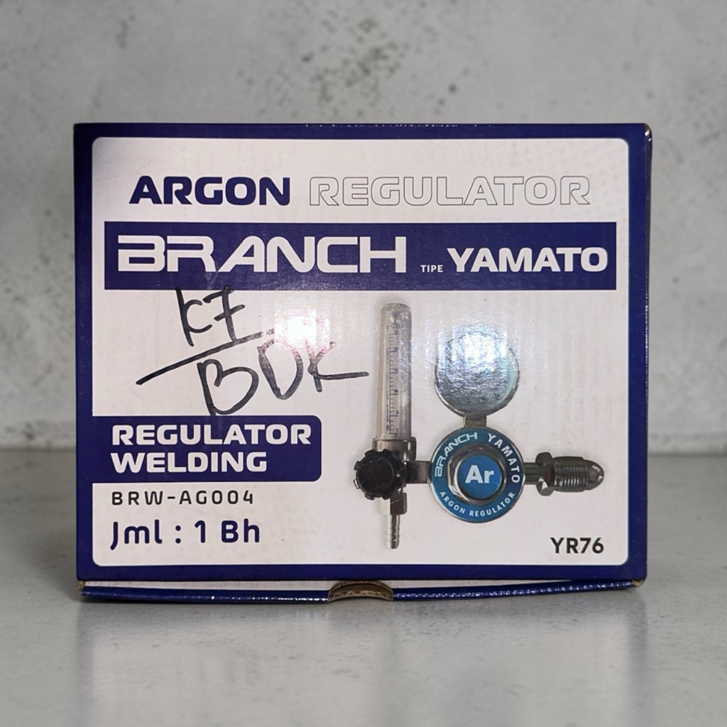 Regulator Argon Welding Yamato | Regulator Gas Las Argon TIG MIG Flowmeter