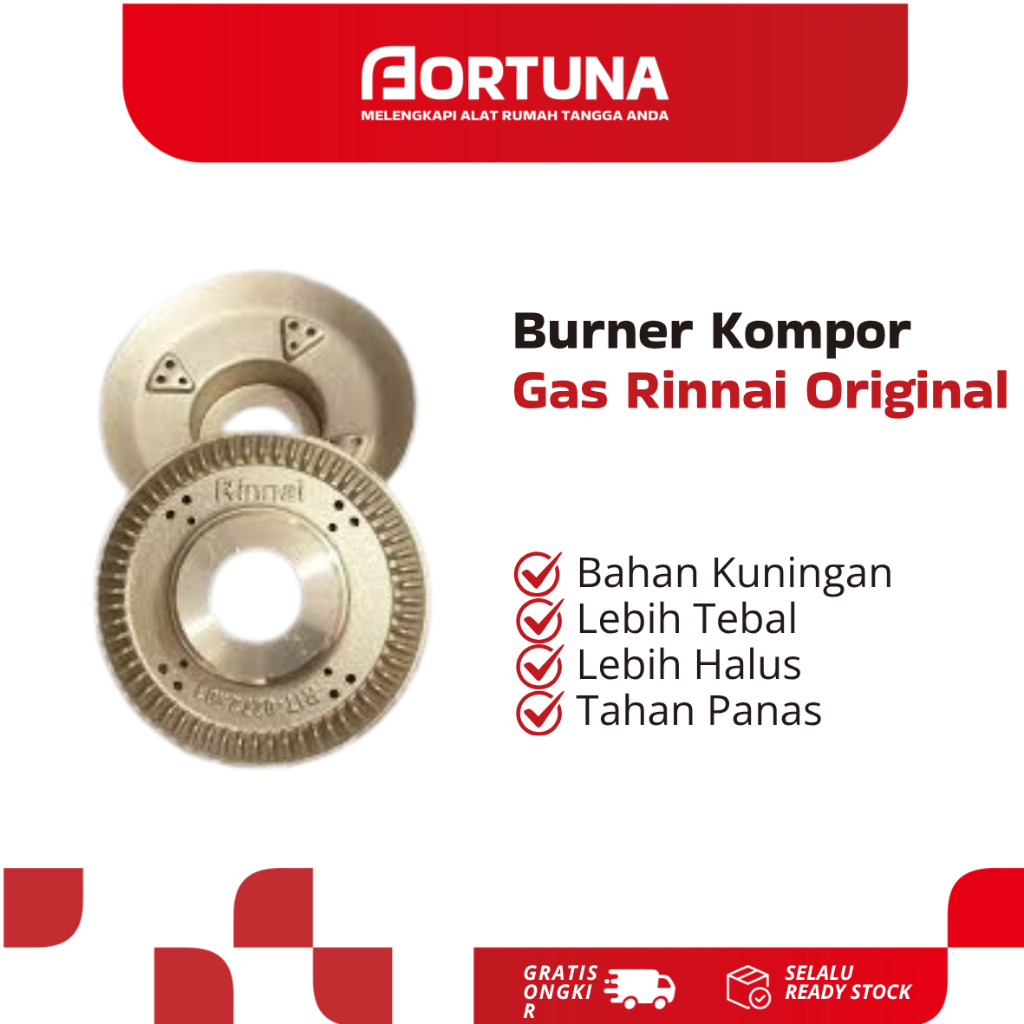 Burner Kompor Gas Rinnai Original