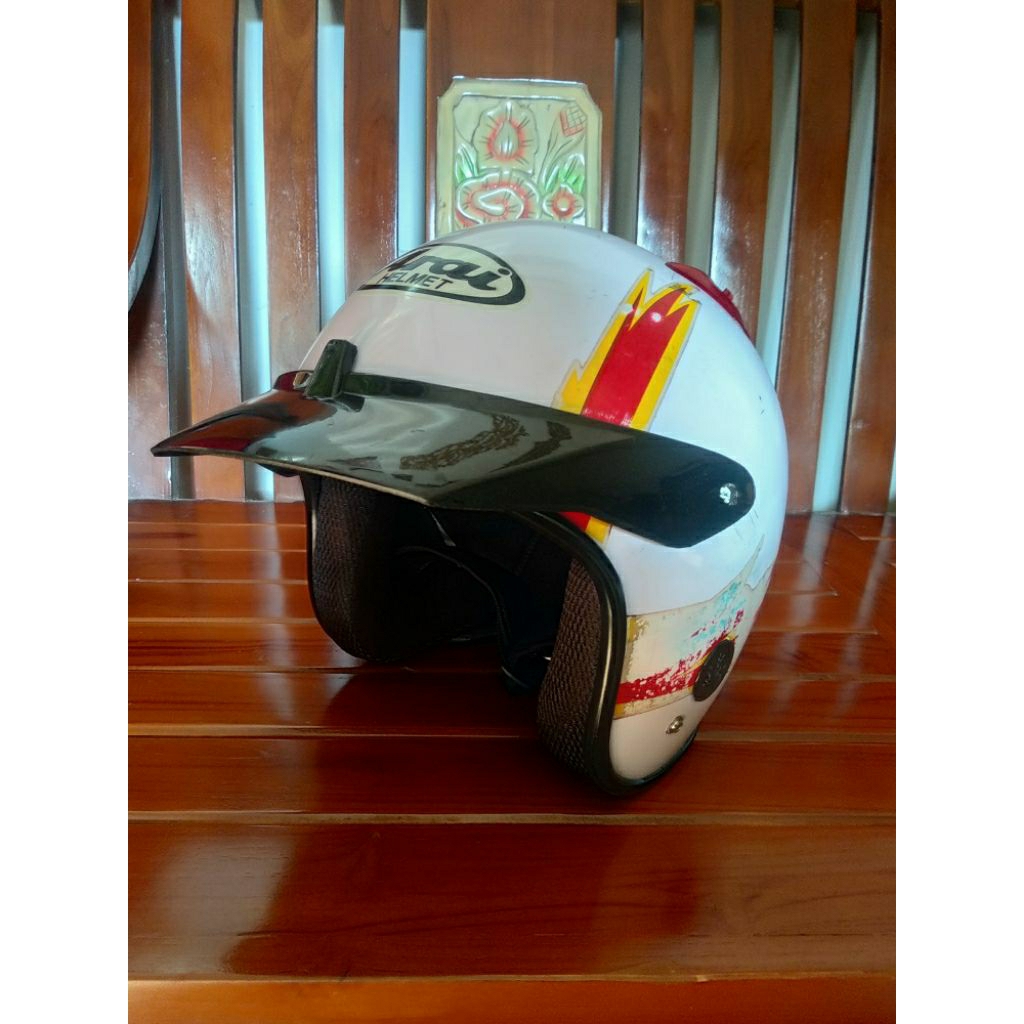 Helm Jadul Yamaha Original