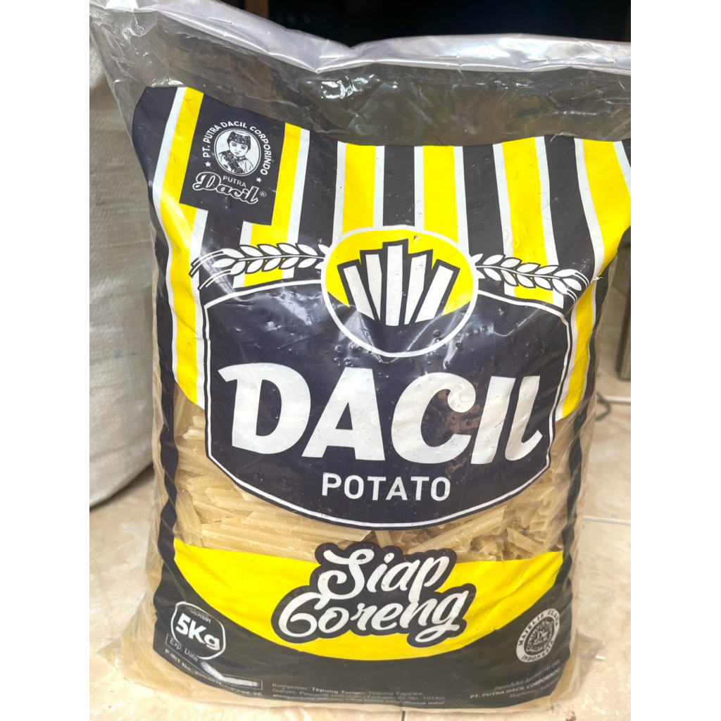 Kerupuk Kentang Mentah / Stik Kentang Dacil