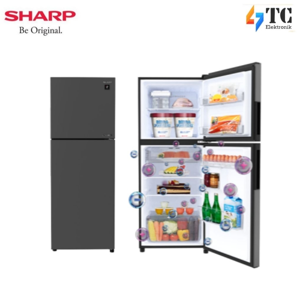 KULKAS 2 PINTU SHARP SJ-356SI DS J-Tech Inverter