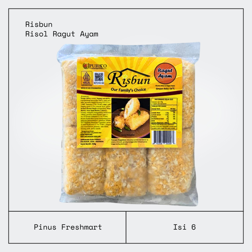 Risbun Risol Ragut Ayam - isi 6