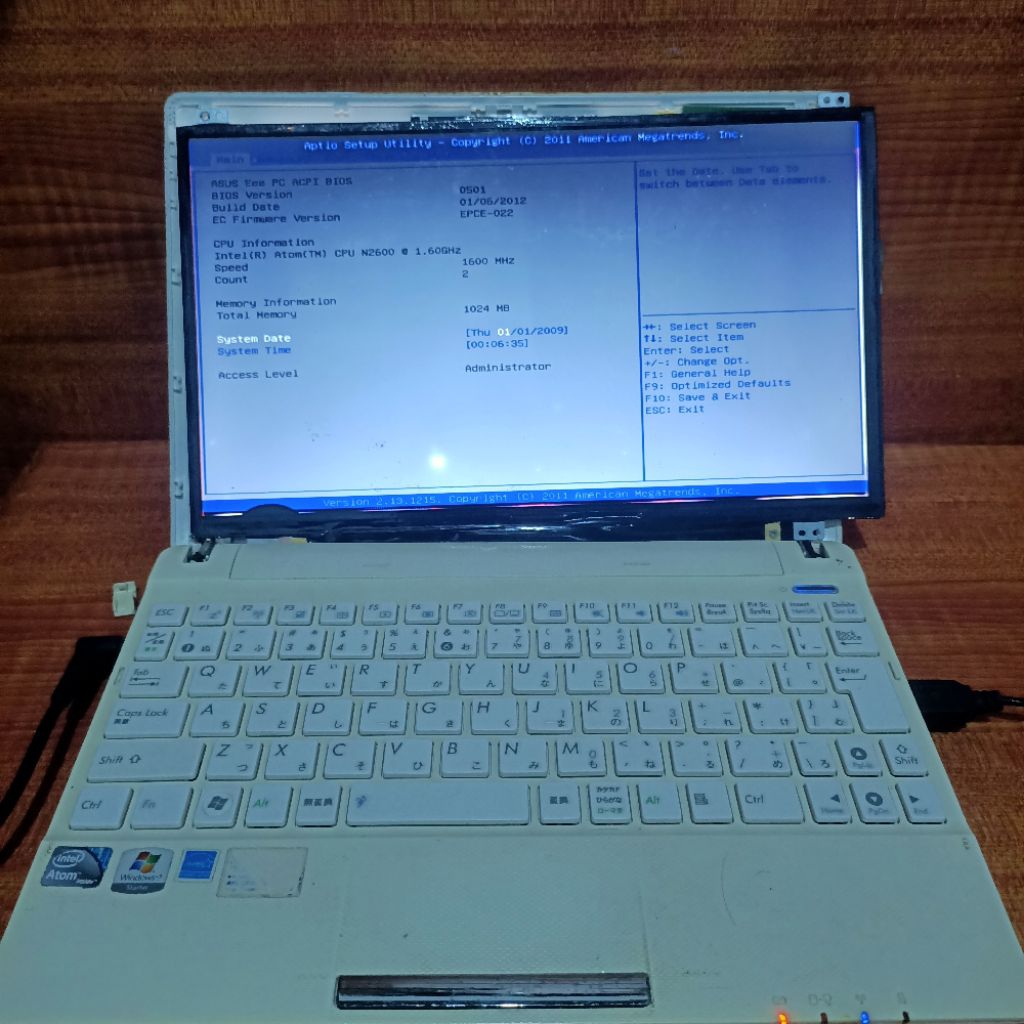 Mobo/motherboard Asus eee PC x101ch normal tested