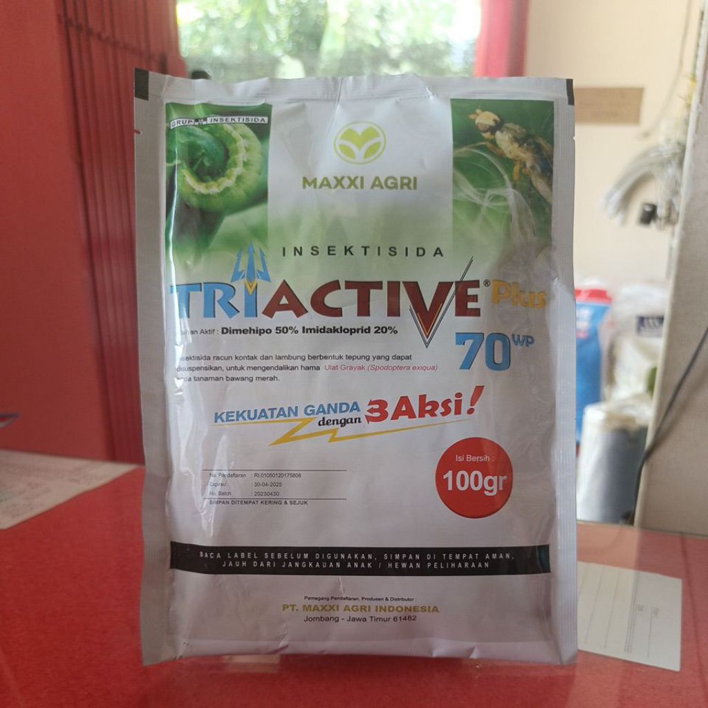 Insektisida TRIACTIVE PLUS 70WP 100gr Original
