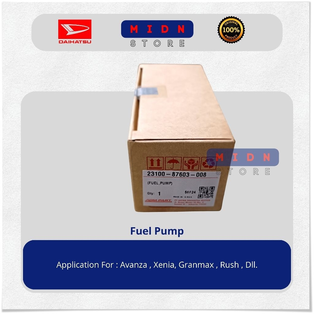 Fuel Pump | Avanza | Xenia | Granmax | Rush Original ( Daihatsu )