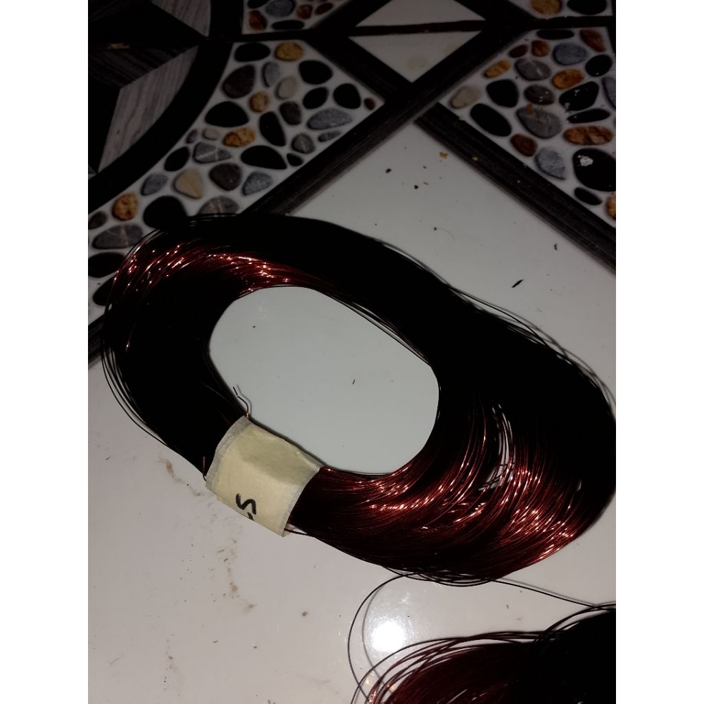 kawat tembaga ukuran 0,40 250 gram