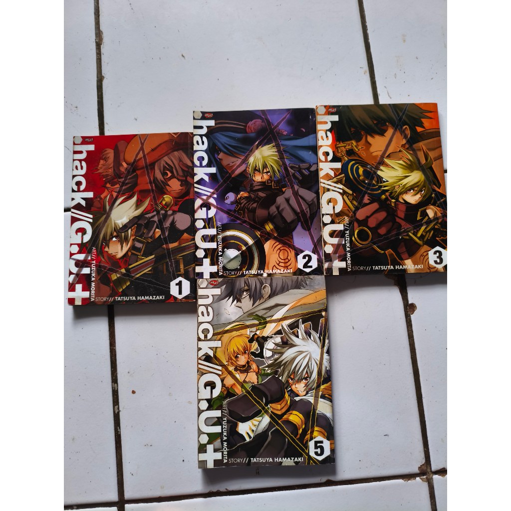 Komik Hack Gu + Vol 1-5 Set Min Vol 4