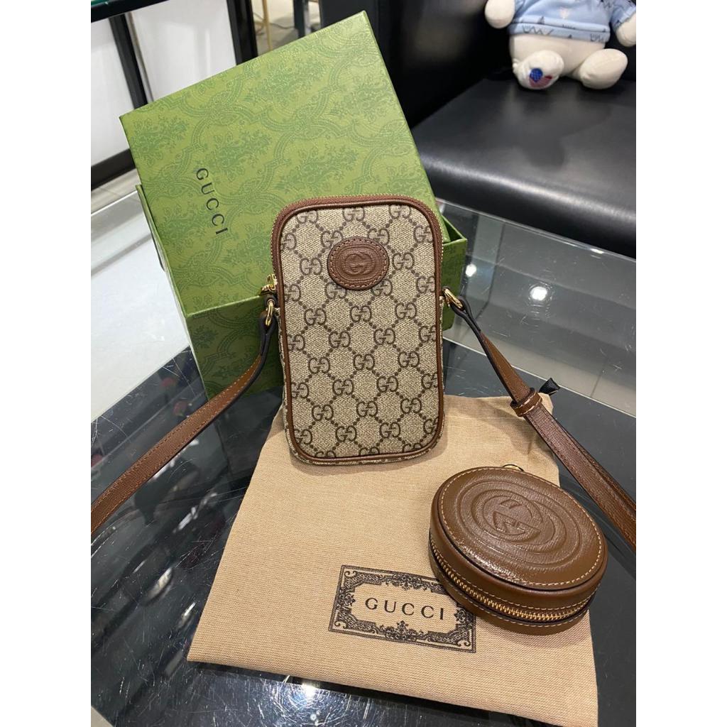 Tas hp slempang wanita GG supreme mini super mirror qty vvip 700959