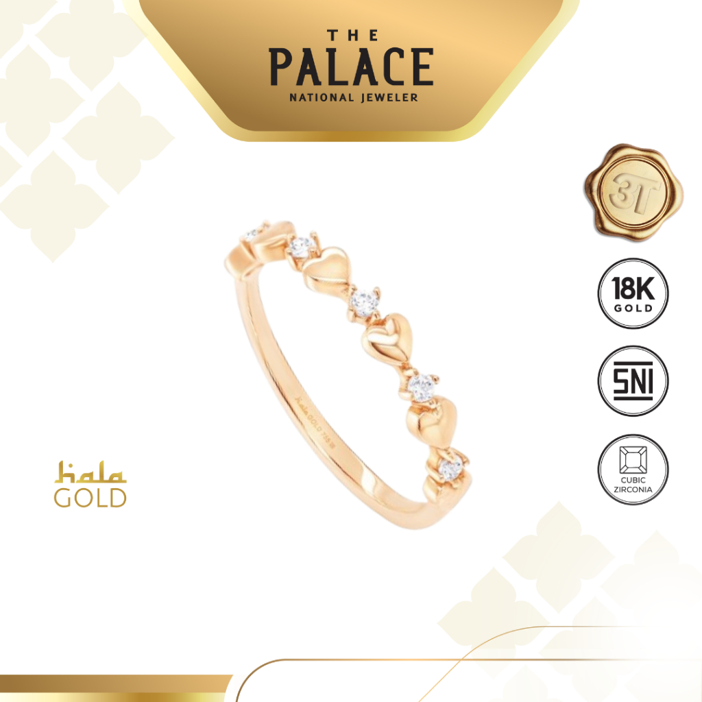 Hala Gold Tresna Ladies Ring / Cincin wanita