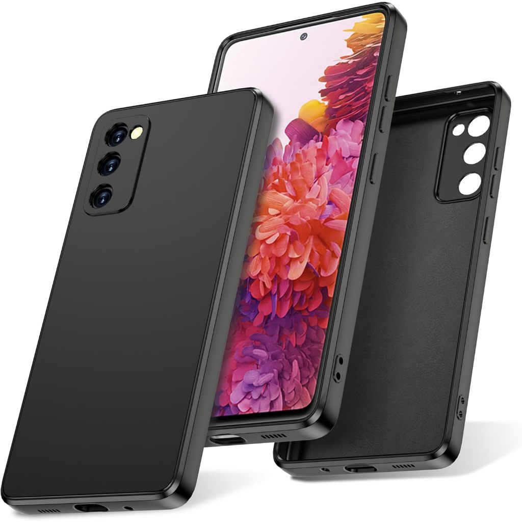 CASE SAMSUNG S20 FE / S21 FE SLIM BLACK MATTE SOFTCASE PREMIUM PROTEC CAMERA ANTI SHOCK