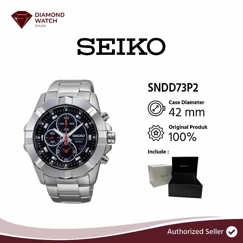 Jam Tangan Pria Seiko Lord Quartz Chronograph SNDD73P2