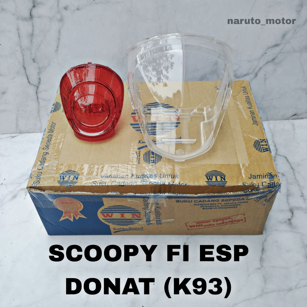 WIN - MIKA STOP REM SCOOPY FI ESP DONAT (K93) BESAR + KECIL