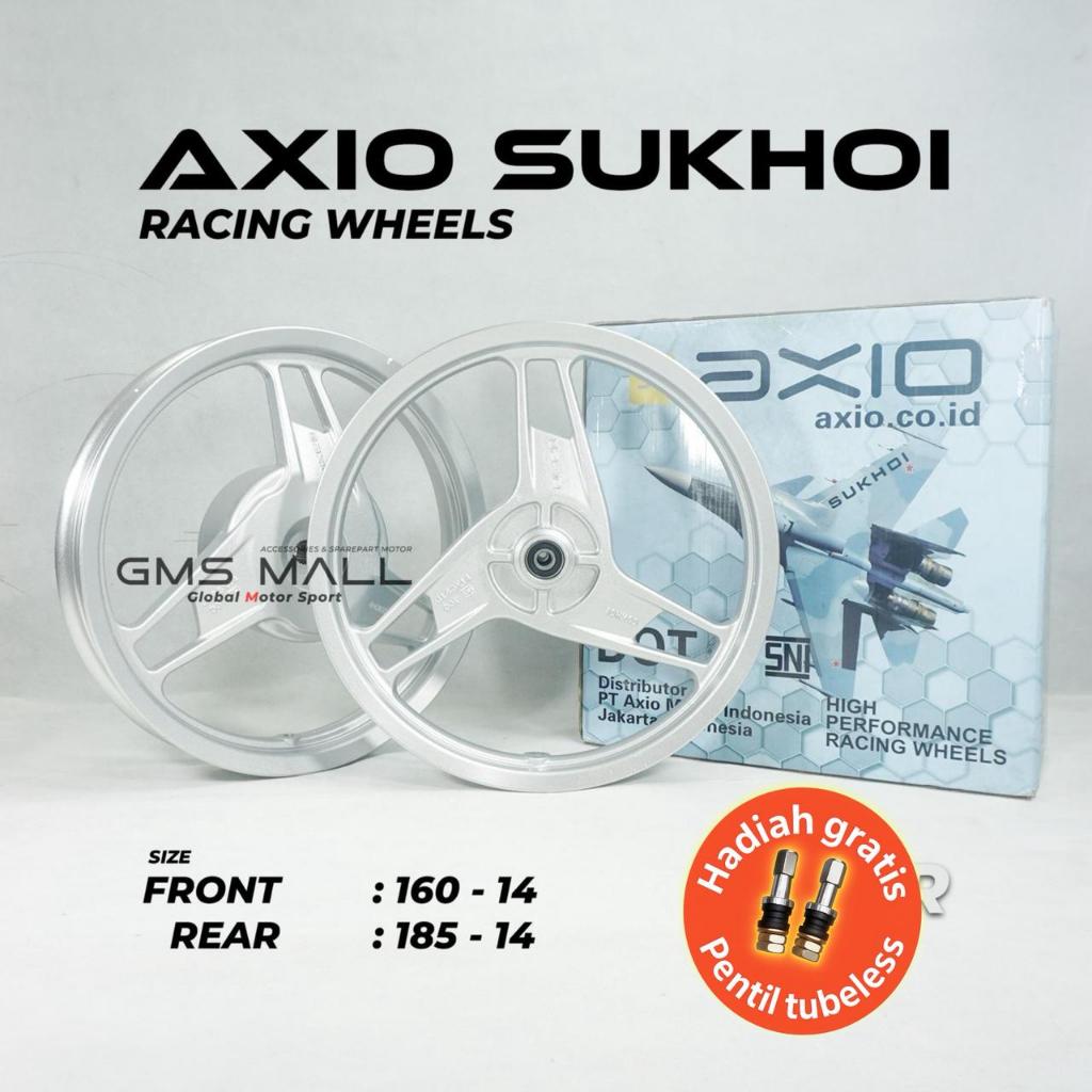 Velg Motor Axio Sukhoi Ring 14 Palang 3 Original – Velg Racing PNP Vario 110 125 150 Beat FI Mio M3 