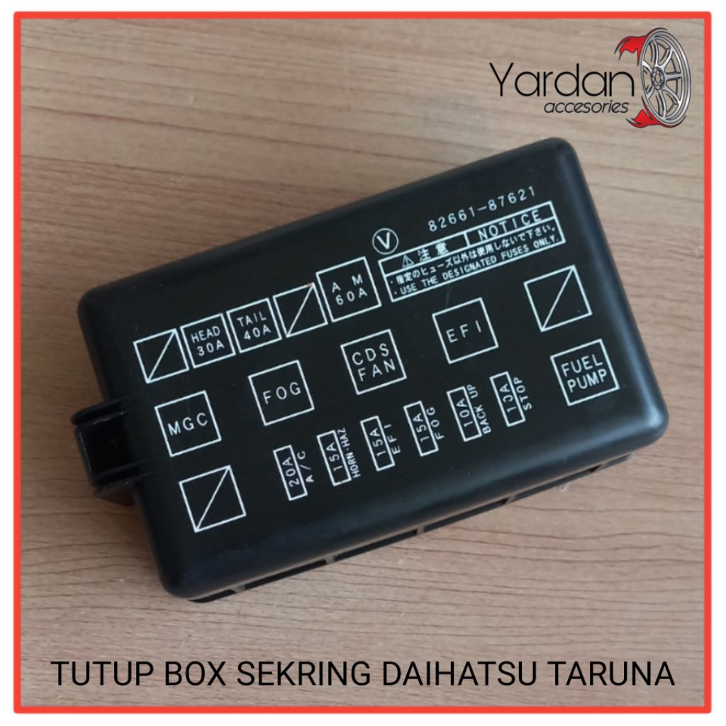TUTUP BOX SEKRING DAIHATSU TARUNA