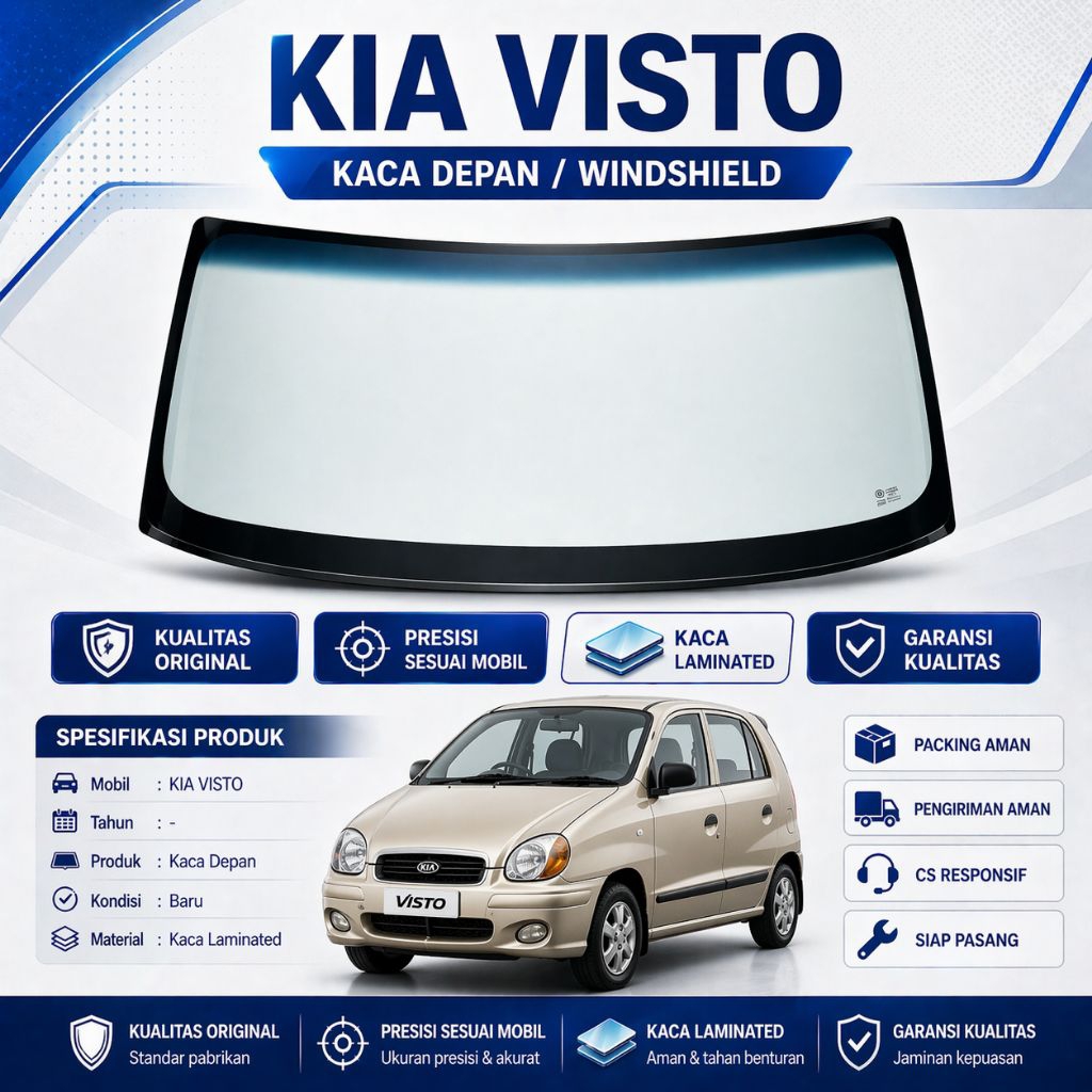 KACA DEPAN KIA VISTO