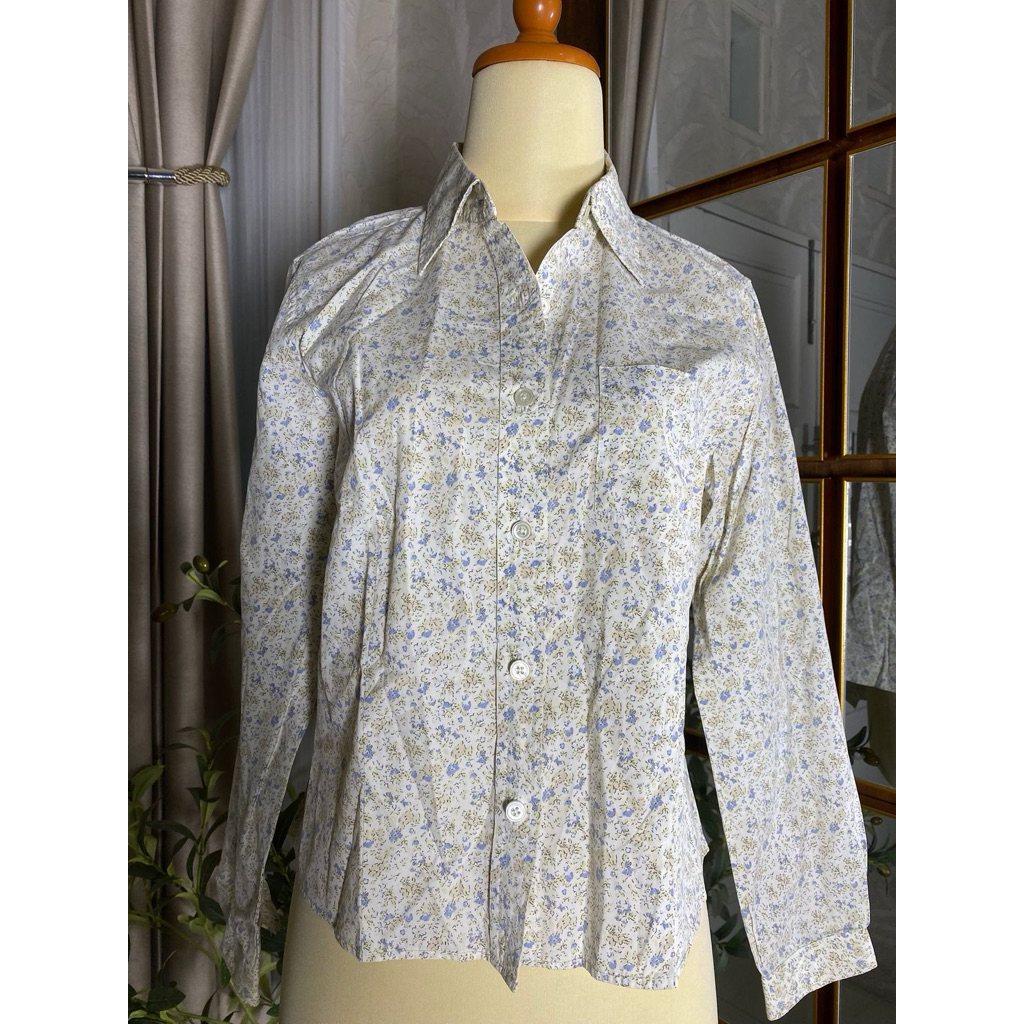 PRELOVED LL Bean Floral Shirt