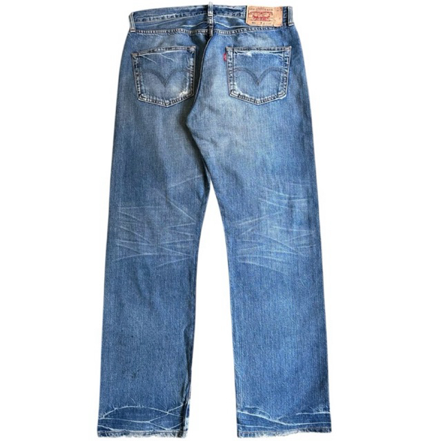 Jeans Lvs 501 ripped reguler uk 34