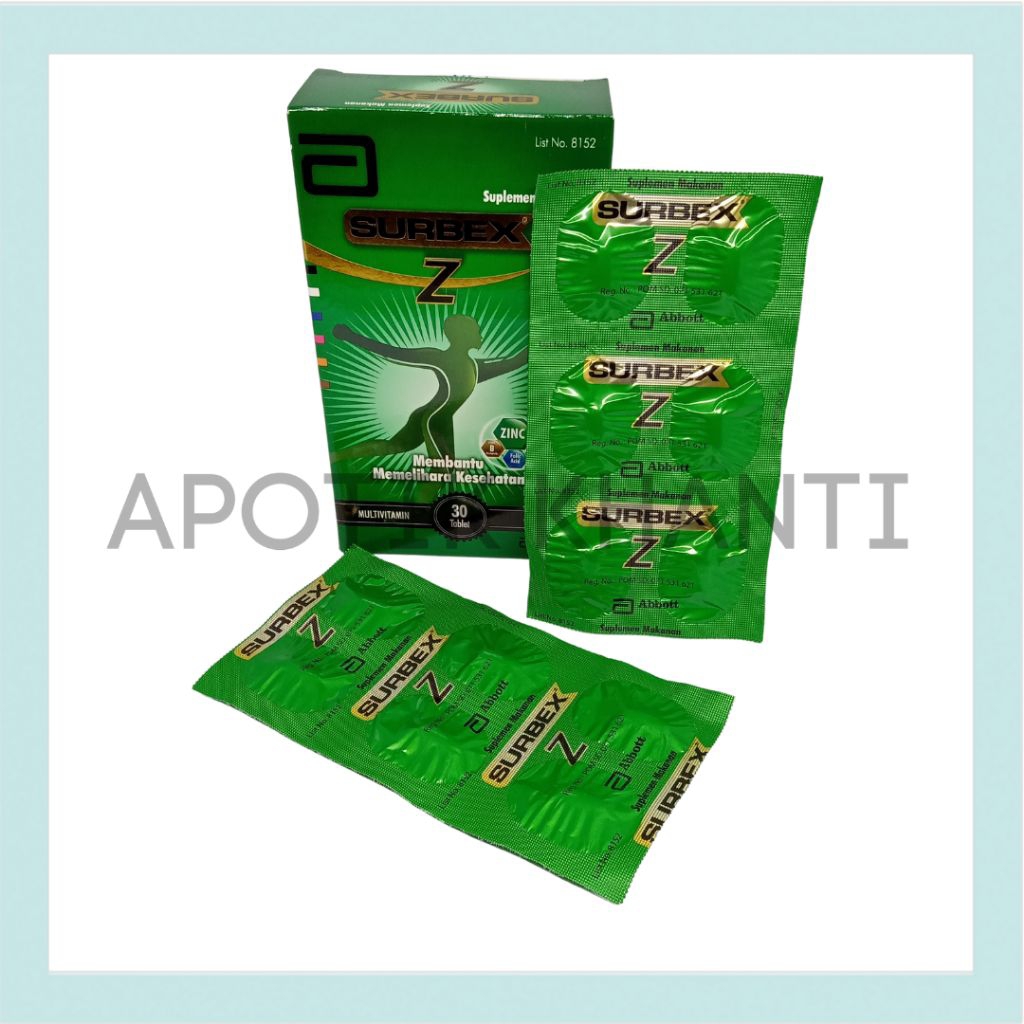 Surbex z tablet / multivitamin dan zinc