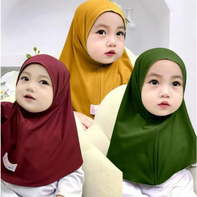 HIJAB ANAK NON PET INSTAN JERSEY