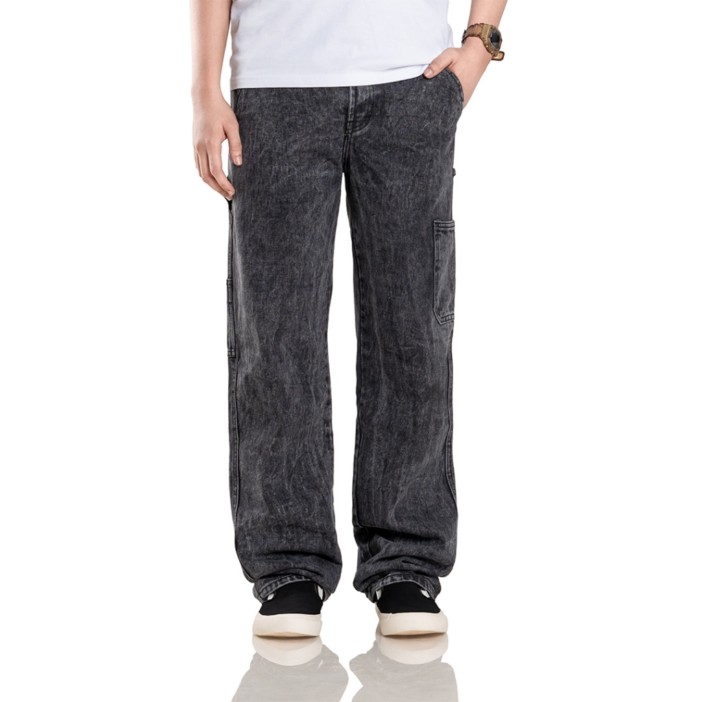 Celana Jeans Pria Otsky X Cavier Carpenter Denim Absolut Reguler Fit (P8)