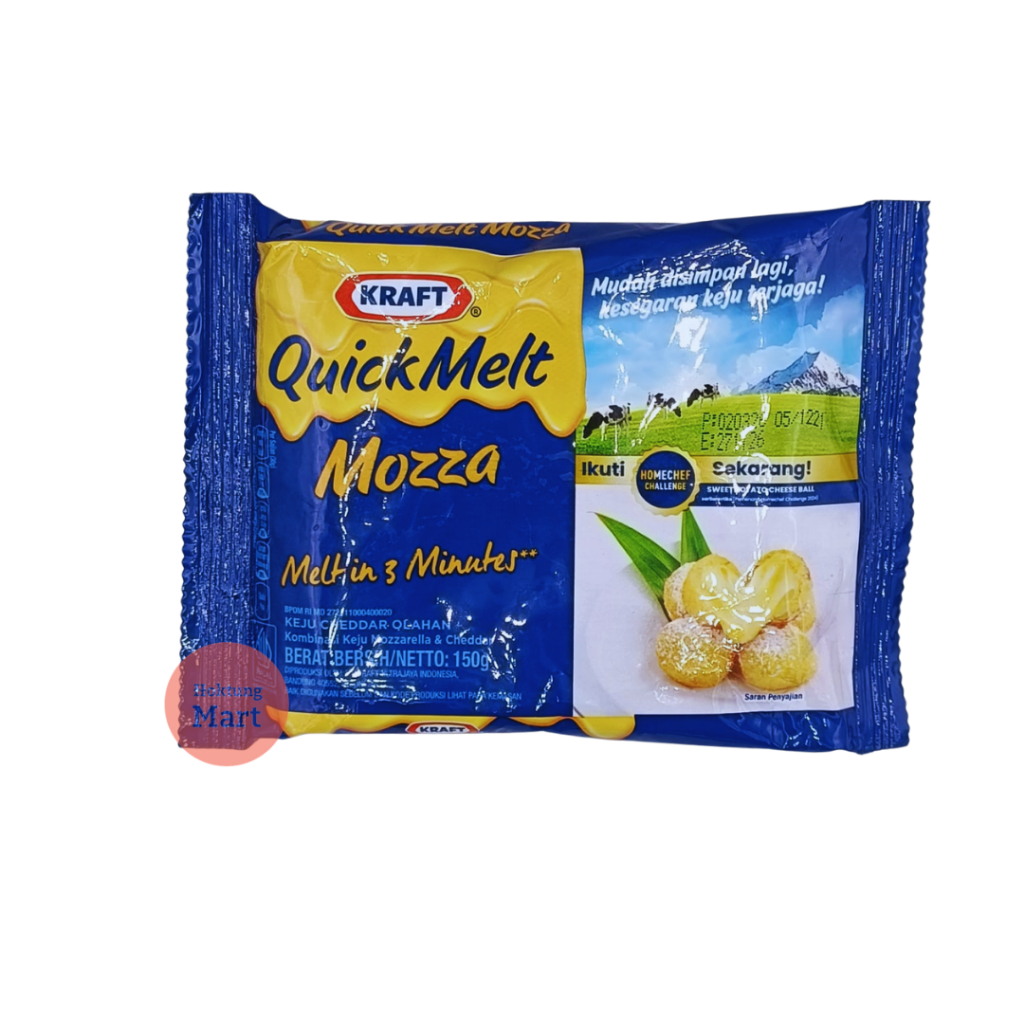 Kraft Quick Melt Keju Kraft Quick Melt 165G