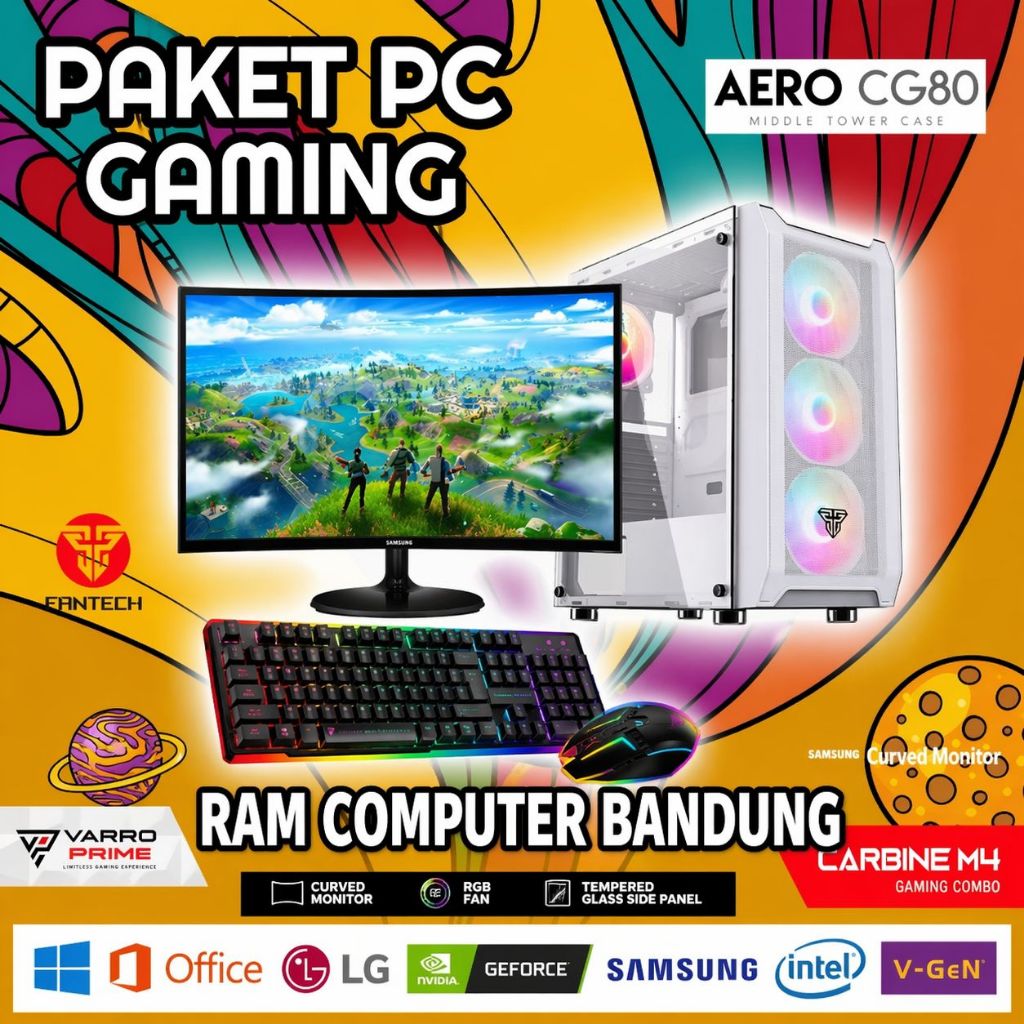 Pc gaming I5 Gen 10 - Pc rakitan I5 gen 10 fullset siap pakai