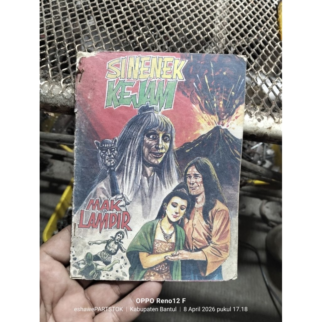 buku komik lawasan chili Willy dan nenek kejam mak lampir