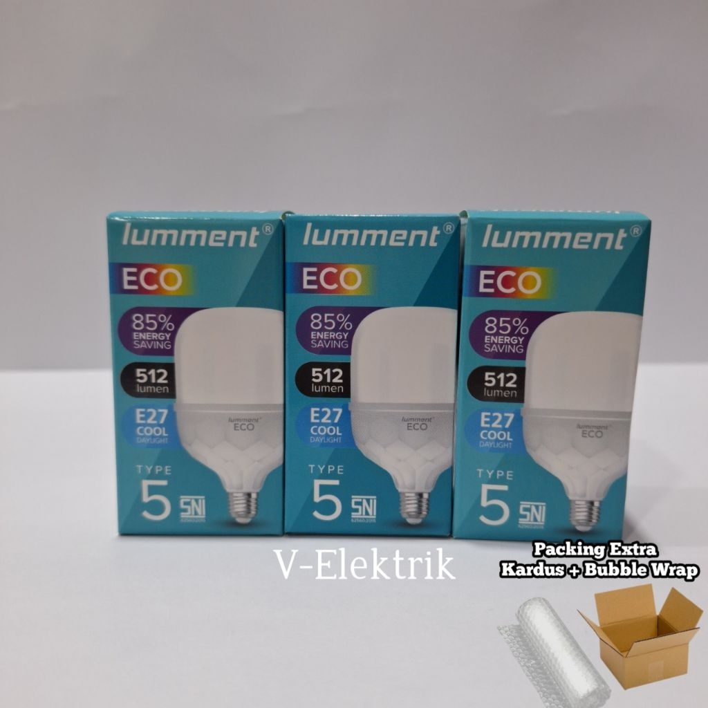 lampu led 5 watt lumment eco Led Bulb Bohlam 5 watt Terang SNI kualitas bagus