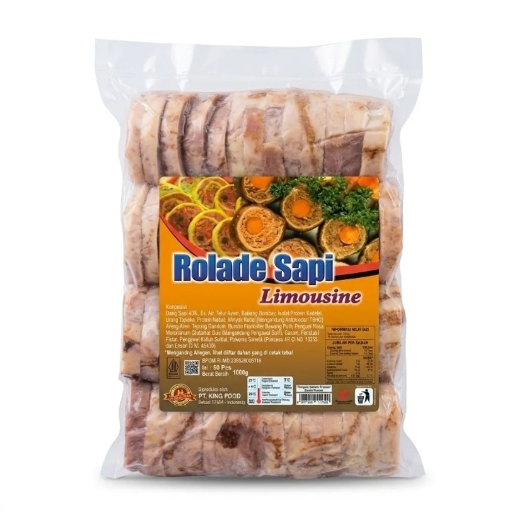 KINGSFOOD ROLADE SAPI 1kg - WINASTORE