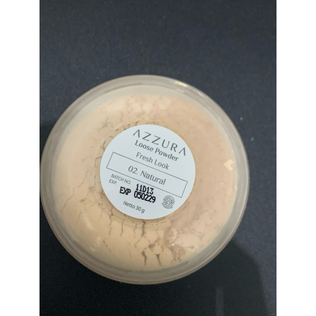 preloved loose powder azzura