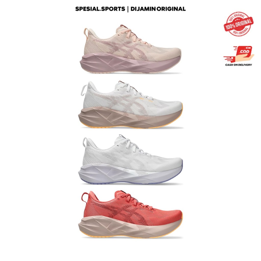 ASICS NOVABLAST 5 WOMEN - SEPATU LARI ORIGINAL