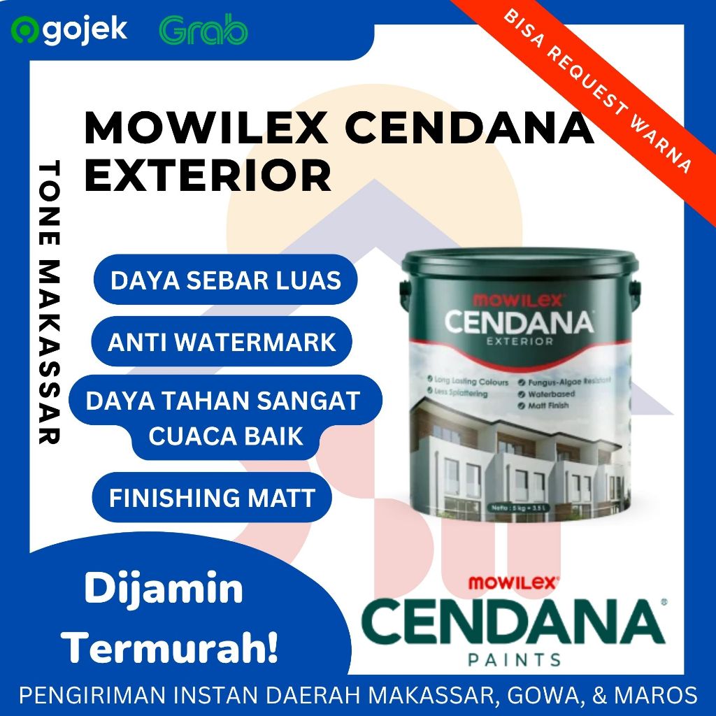 CAT TEMBOK EXTERIOR MOWILEX CENDANA EXTERIOR 5KG