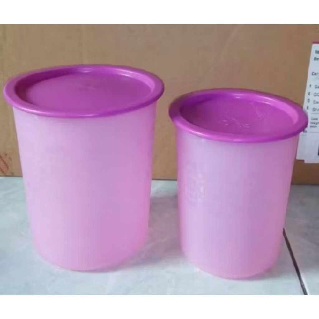 Small mosaic canister (2pcs) / Toples mosaic by tupperware