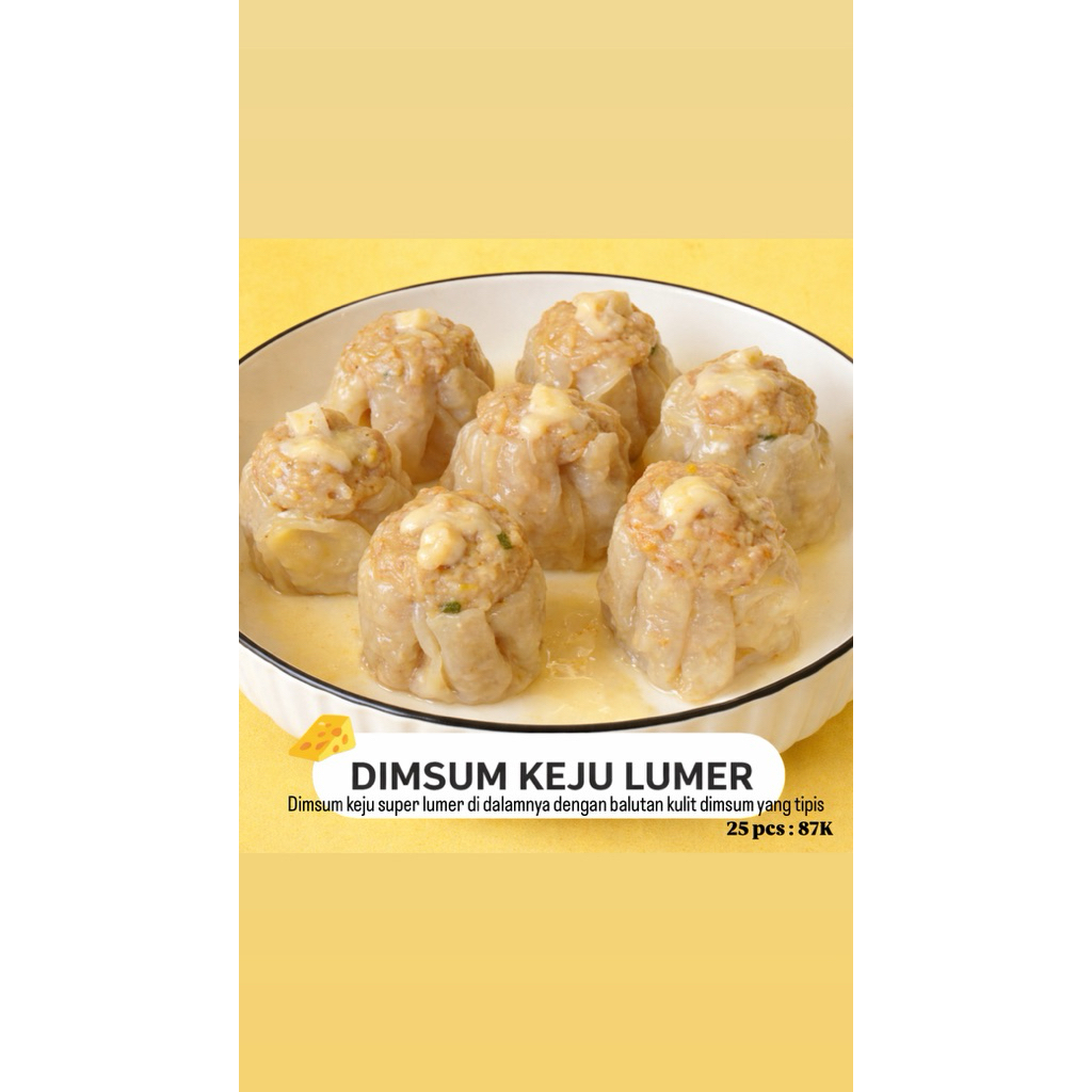 Dimsum Keju Lumer