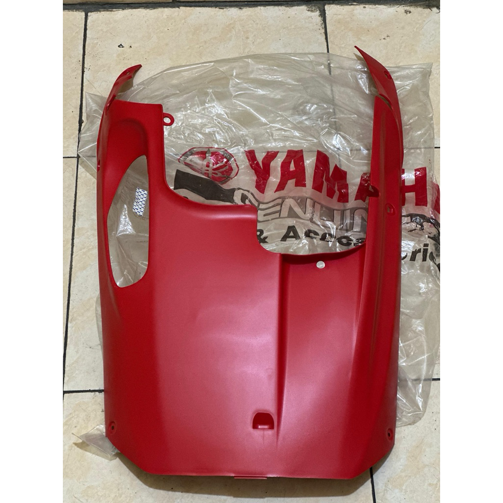 DEK PARU DAN DEK KOLONG MIO SPORTY WARNA MERAH CABAI. BODY MIO SPORTY