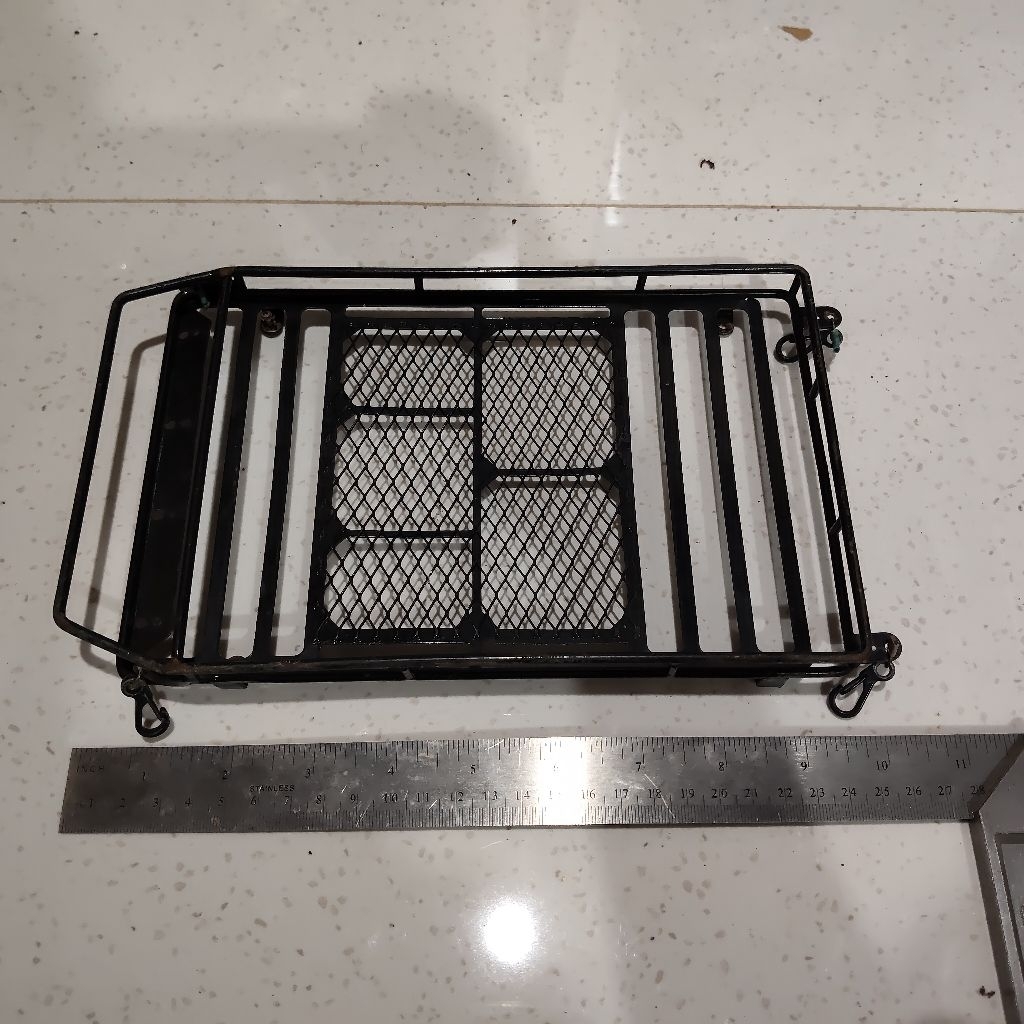 Roofrack RC adventure 1/10 1:10 bekas, cocok utk RGT WLtoys MN HBR