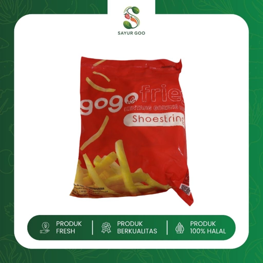 Gogo Fries Kentang Goreng 1kg
