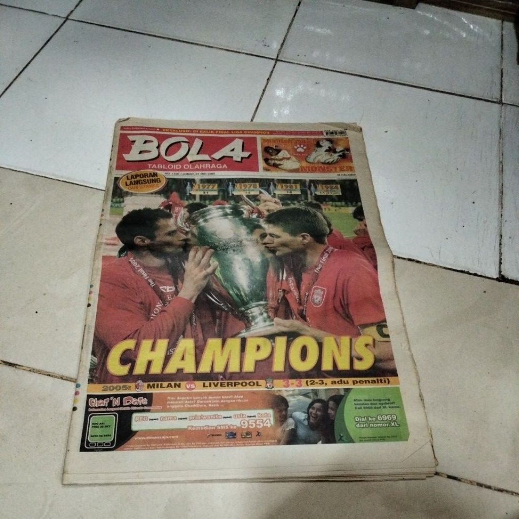 tabloid bola Bola tahun 2005