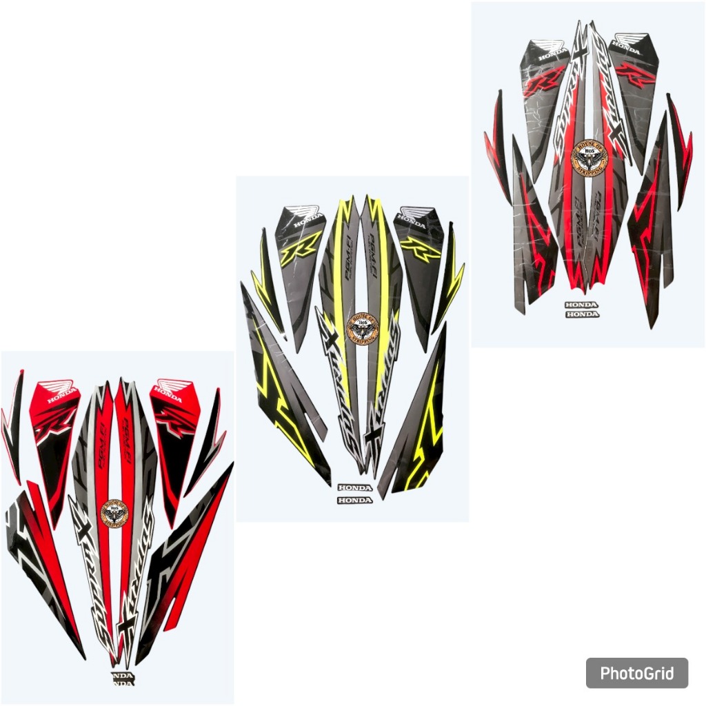 Stiker Striping Supra X 125 FI 2018