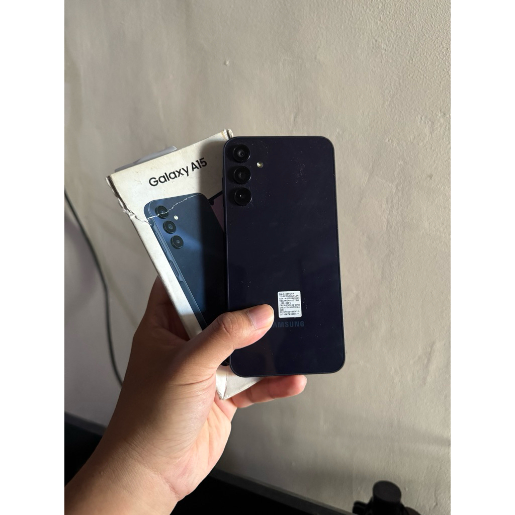 Samsung A15 4G 8/128gb Second Hp lock Kredit