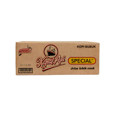 KOPI KAPAL API MINI TANPA GULA 1DUS ISI 20X10 200SACHET @6GR