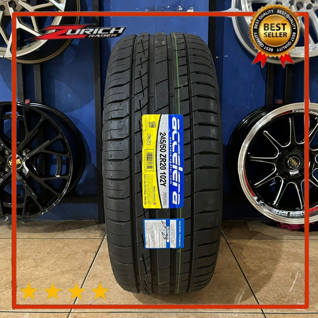 Ban Mobil 245 50 R20 Merek Accelera Iota St68 Ukuran 245/50 R20 Tubles