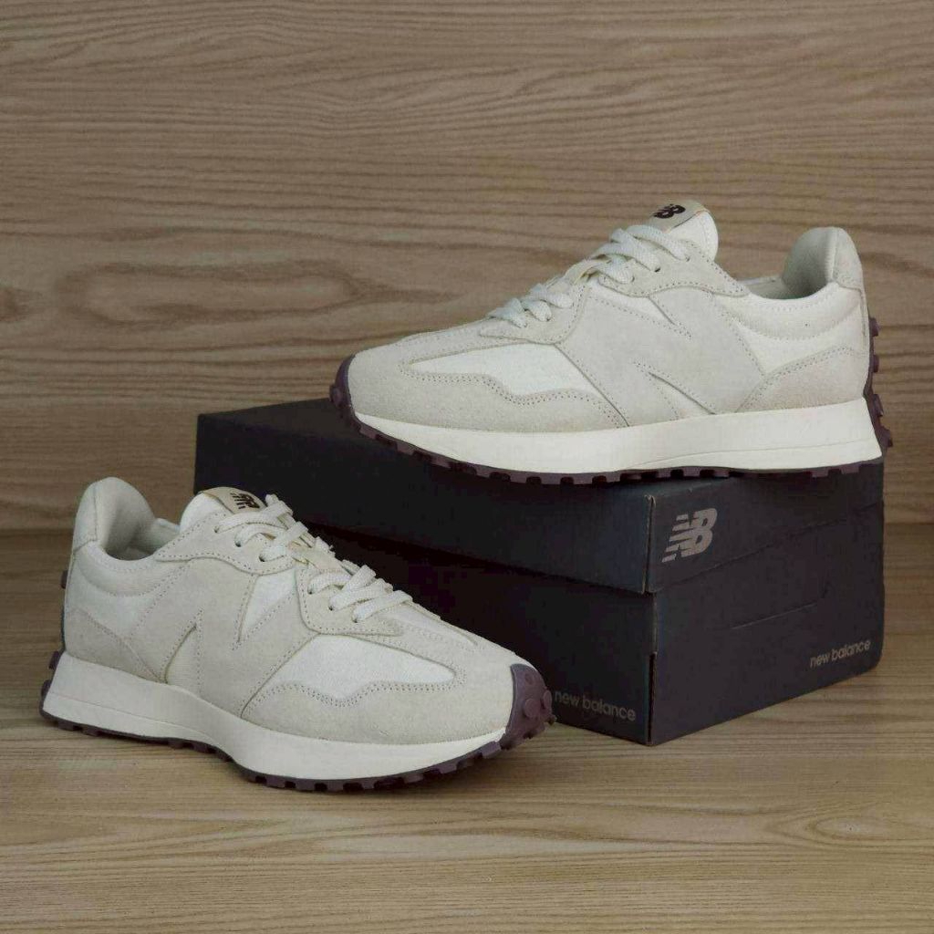 Sepatu Unisex NB 327 Angora White