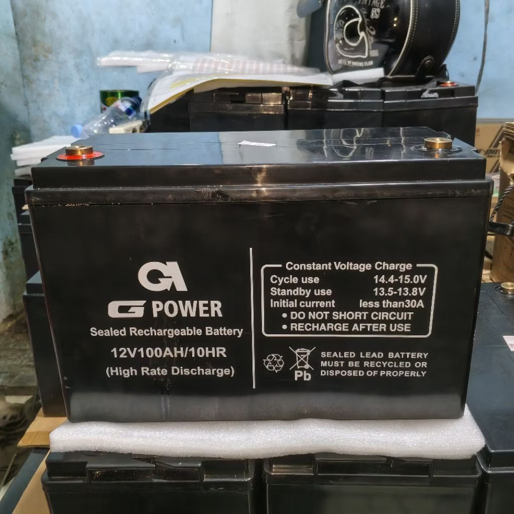 baterai aki G POWER 12V 100AH